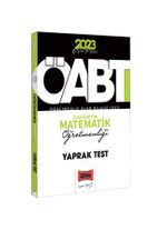 2023 KPSS ÖABT İlköğretim Matematik Öğretmenliği Çek Kopart Yaprak Test 
