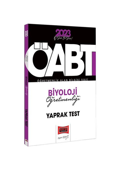 2023 KPSS ÖABT Biyoloji Öğretmenliği Çek Kopart Yaprak Test 