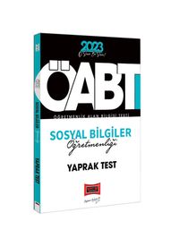 2023 KPSS ÖABT Sosyal Bilgiler Öğretmenliği Çek Kopart Yaprak Test 