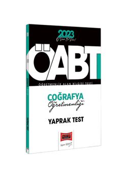 2023 KPSS ÖABT Coğrafya Öğretmenliği Çek Kopart Yaprak Test 