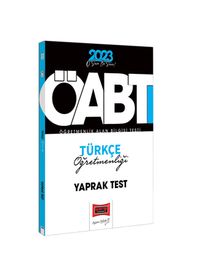 2023 KPSS ÖABT Türkçe Öğretmenliği Çek Kopart Yaprak Test 