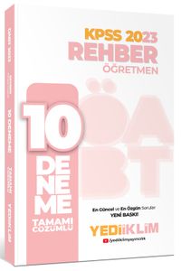 2023 ÖABT Rehber Öğretmen Tamamı Çözümlü 10 Deneme