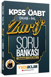 2023 ÖABT DKAP İHL Zarif Tamamı Çözümlü Soru Bankası 