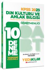 2023 ÖABT Din Kültürü ve Ahlak Bilgisi Öğretmenliği Tamamı Çözümlü 10 