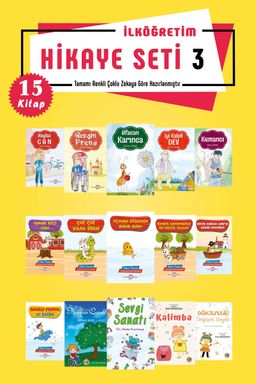İlköğretim Hikaye Seti 3 – 15 Kitap