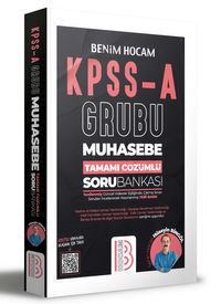 KPSS A Grubu Muhasebe Tamamı Çözümlü Soru Bankası