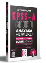 KPSS A Grubu Anayasa Hukuku Tamamı Çözümlü Soru Bankası Benim Hocam 
