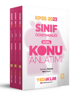 2023 ÖABT Sınıf Öğretmenliği Konu Anlatımlı Modüler Set