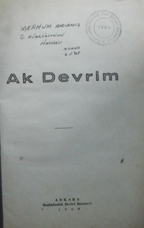 Ak Devrim (4-G-16)