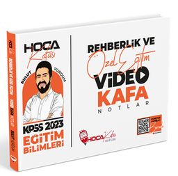 2023 KPSS Eğitim Bilimleri Rehberlik ve Özel Eğitim Video Kafa Notlar