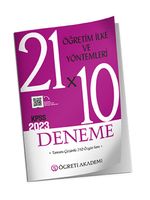 2023 KPSS Eğitim Bilimleri 21x10 Öğretim İlke ve Yöntemleri Deneme