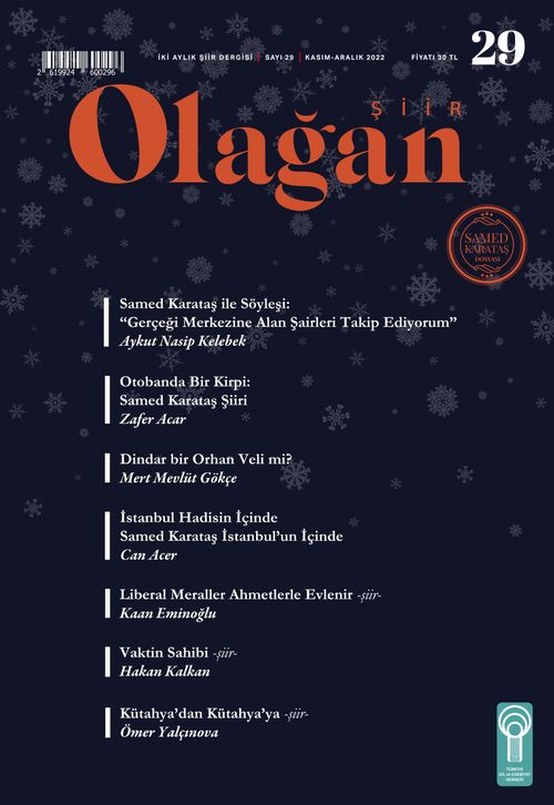 Olağan Şiir Dergisi Sayı:29 Kasım-Aralık 2022