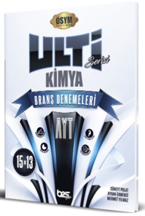 AYT Kimya Ulti Serisi 15 x 13 Branş Denemeleri