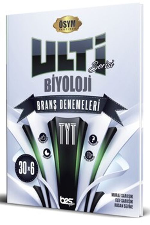 TYT Biyoloji Ulti Serisi 30 x 6 Branş Denemeleri