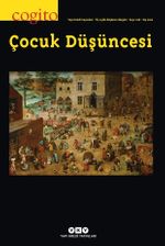 Cogito 108 Üç Aylık Düşünce Dergisi / Çocuk Düşüncesi 