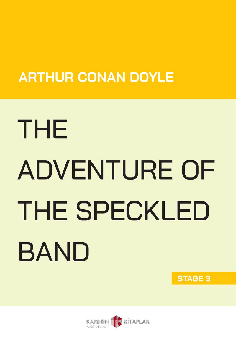 The Adventure Of The Speckled Band (Stage 3)