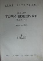 Son Asır Türk Edebiyatı Tarihi / 4-G-17
