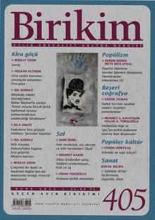 Birikim Aylık Sosyalist Kültür Dergisi Sayı:405 Ocak 2023