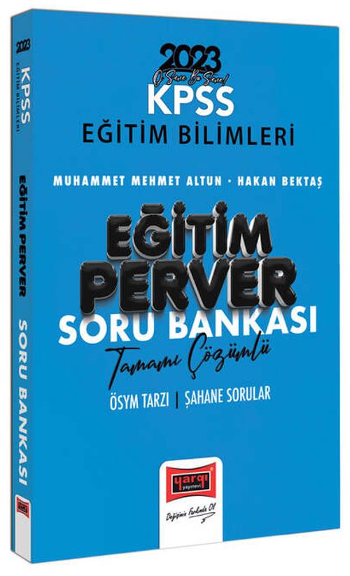 2023 KPSS Eğitim Bilimleri Eğitimperver Tamamı Çözümlü Soru Bankası 