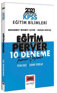 2023 KPSS Eğitim Bilimleri Eğitimperver Tamamı Çözümlü 10 Deneme 