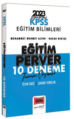 2023 KPSS Eğitim Bilimleri Eğitimperver Tamamı Çözümlü 10 Deneme 