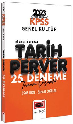 2023 KPSS Tarihperver Tamamı Çözümlü 25 Deneme 