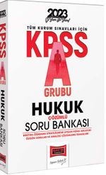 2023 KPSS A Grubu Hukuk Soru Bankası 