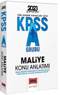 2023 KPSS A Grubu Maliye Konu Anlatımı 