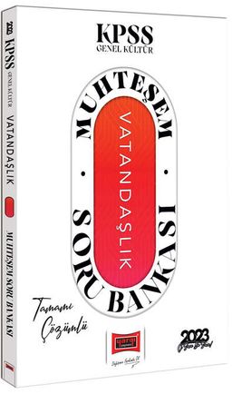 2023 KPSS Genel Kültür Vatandaşlık Tamamı Çözümlü Soru Bankası 