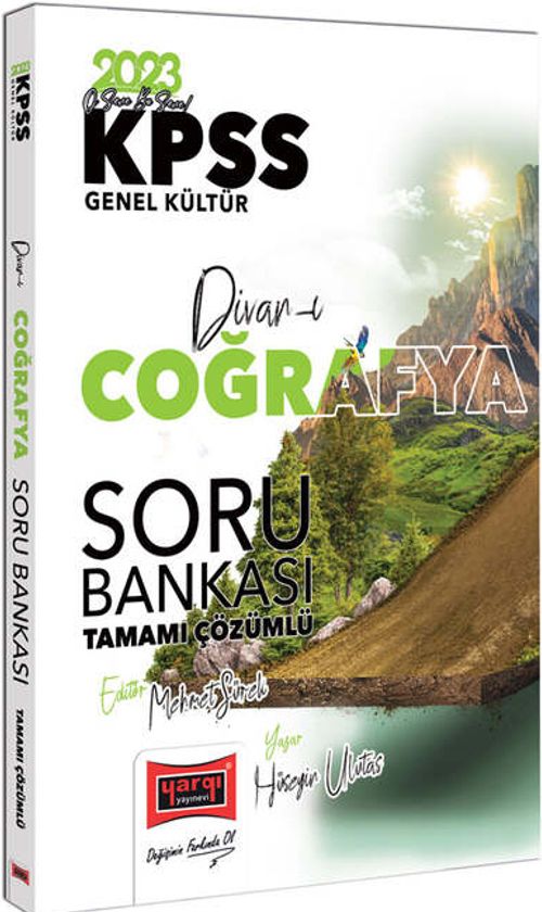 2023 KPSS Divan-ı Coğrafya Tamamı Çözümlü Soru Bankası 