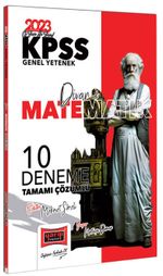 2023 KPSS Divan-ı Matematik Tamamı Çözümlü 10 Deneme 