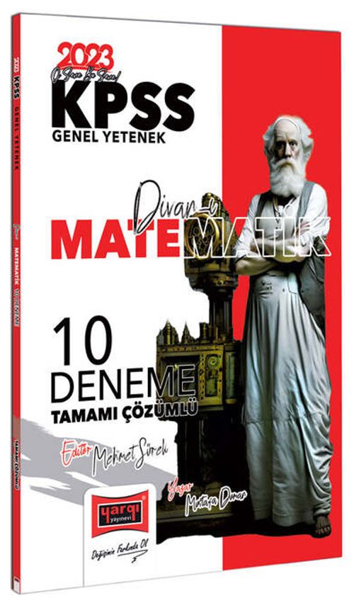 2023 KPSS Divan-ı Matematik Tamamı Çözümlü 10 Deneme 