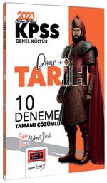2023 KPSS Divan-ı Tarih Tamamı Çözümlü 10 Deneme 