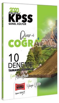 2023 KPSS Divan-ı Coğrafya Tamamı Çözümlü 10 Deneme 