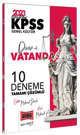 2023 KPSS Divan-ı Vatandaşlık Tamamı Çözümlü 10 Deneme 