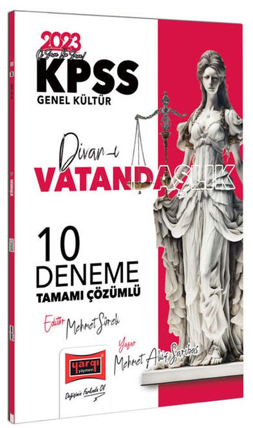 2023 KPSS Divan-ı Vatandaşlık Tamamı Çözümlü 10 Deneme 