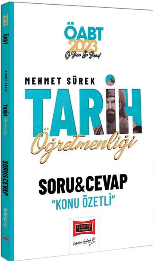 2023 KPSS ÖABT Tarih Öğretmenliği Konu Özetli Soru Cevap