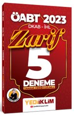 2023 ÖABT DKAP- İHL Zarif Tamamı Video Çözümlü 5 Deneme