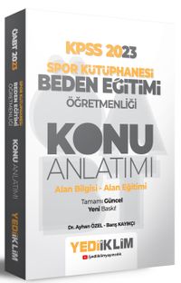 2023 ÖABT Beden Eğitimi Öğretmenliği Spor Kütüphanesi Konu Anlatımı