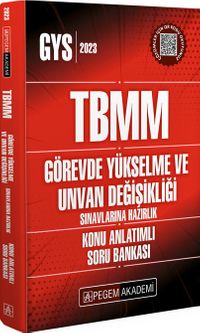 2023 TBMM Görevde Yükselme ve Unvan Değişikliği Konu Anlatımlı Soru Bankası