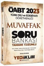 2023 ÖABT Türk Dili ve Edebiyatı Öğretmenliği Muvaffak Tamamı Çözümlü Soru Bankası 