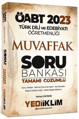 2023 ÖABT Türk Dili ve Edebiyatı Öğretmenliği Muvaffak Tamamı Çözümlü Soru Bankası 
