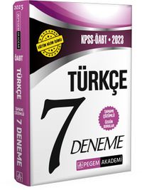 2023 KPSS ÖABT Türkçe Öğretmenliği 7 Deneme
