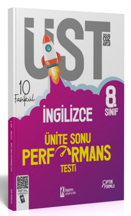 8. Sınıf İngilizce 10 Fasikül Ünite Sonu Performans Testi