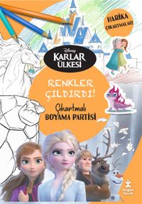 Disney Karlar Ülkesi Renkler Çıldırdı Çıkartmalı Boyama Partisi