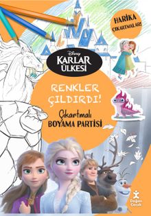 Disney Karlar Ülkesi Renkler Çıldırdı Çıkartmalı Boyama Partisi