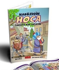 Nasrettin Hoca Turşuyu Kim Satacak (Çizgi Roman Renkli)