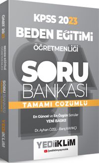 2023 ÖABT Beden Eğitimi Öğretmenliği Spor Kütüphanesi Tamamı Çözümlü Soru Bankası
