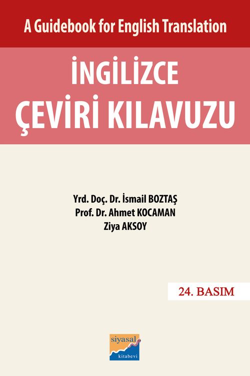 İngilizce Çeviri Kılavuzu + Ek Cevap Kitapçığı