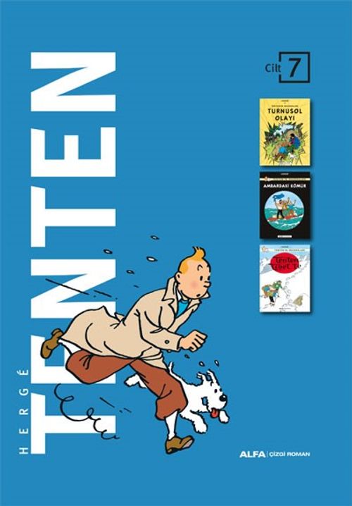 Tenten'in Maceraları 7 (Ciltli) (Üç Kitap Birarada)